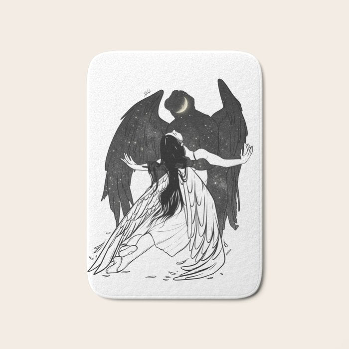 Universe Angels Bath Mat Gallery Image 1