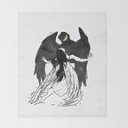 Universe Angels Throw Blanket Gallery Image 2