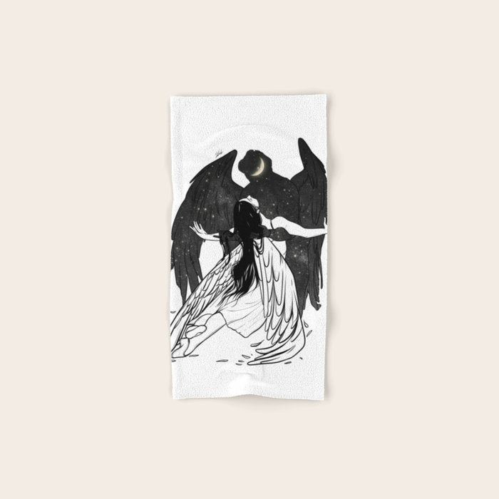 Universe Angels Bath Towel Gallery Image 1