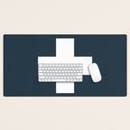 Swiss Cross Storm Desk Mat Gallery Image 1