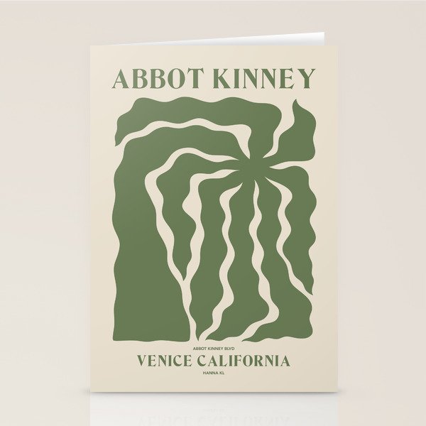 Abbot Kinney Blvd Stationery Card Gallery Image 2