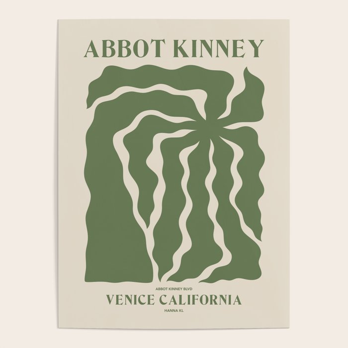 Abbot Kinney Blvd Poster Gallery Image 1