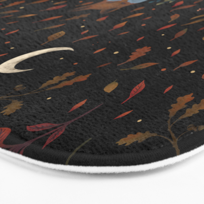 Autumn Fox Bath Mat Gallery Image 3