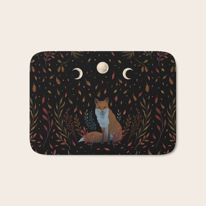 Autumn Fox Bath Mat Gallery Image 1