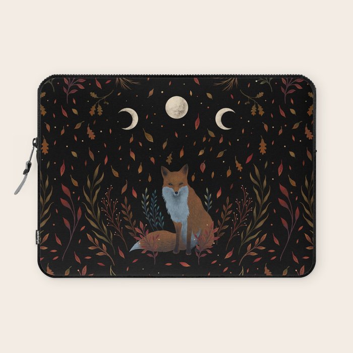 Autumn Fox Laptop Sleeve Gallery Image 1