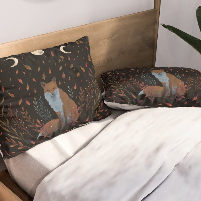 Autumn Fox Pillow Sham Gallery Image 2