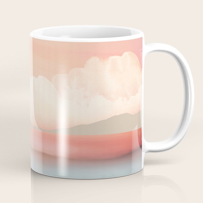 Mint Moon Beach Coffee Mug Gallery Image 1