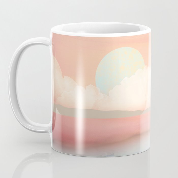 Mint Moon Beach Coffee Mug Gallery Image 3