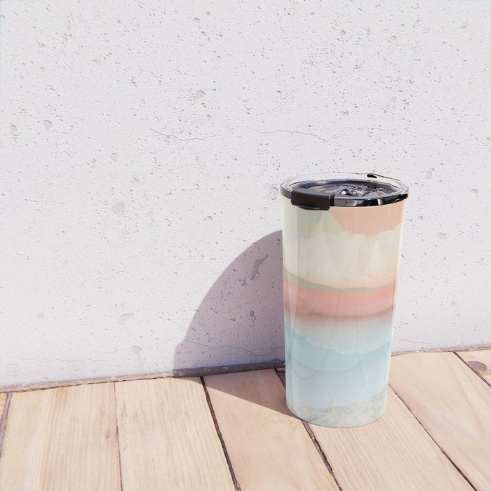 Mint Moon Beach Travel Mug Gallery Image 4