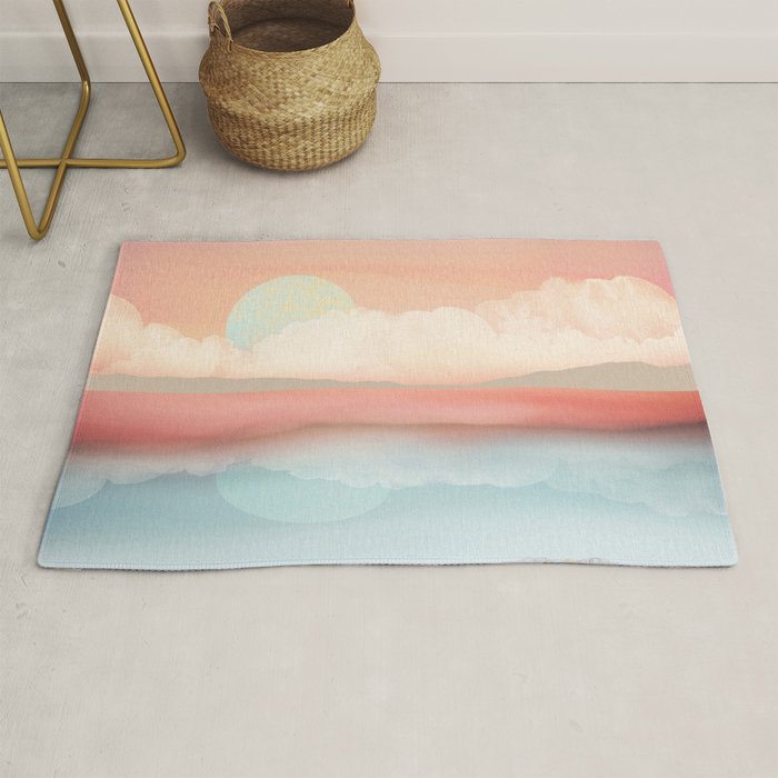 Mint Moon Beach Rug Gallery Image 1