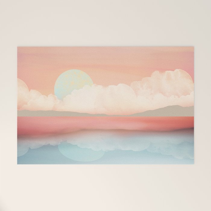 Mint Moon Beach Welcome Mat Gallery Image 1