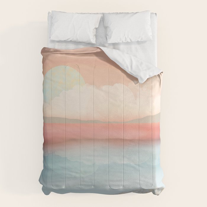 Mint Moon Beach Comforter Gallery Image 1