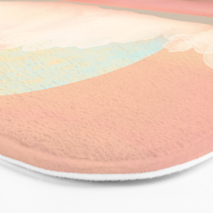 Mint Moon Beach Bath Mat Gallery Image 3