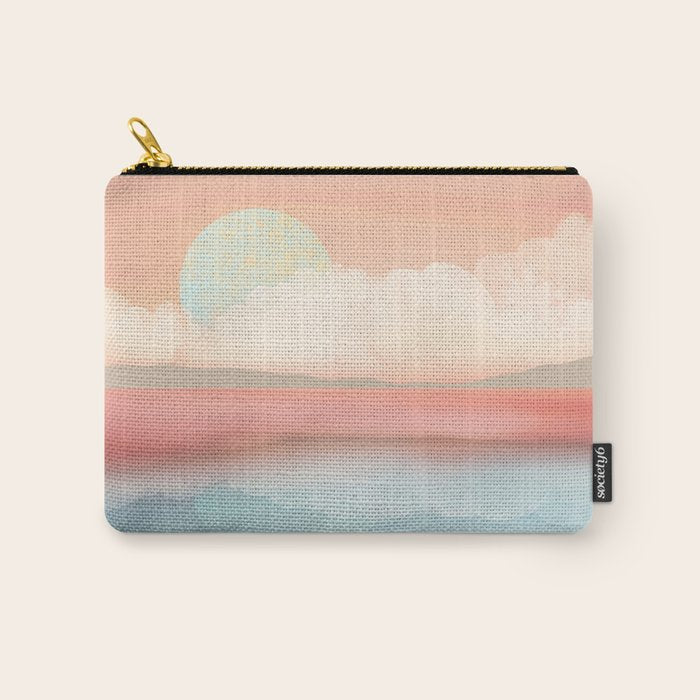 Mint Moon Beach Carry All Pouch Gallery Image 1