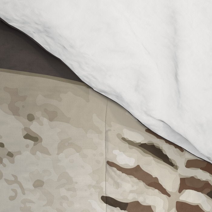 Big Baseball Illustration brown Comforter Gallery Image 4