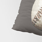 Big Baseball Illustration brown Pillow Sham Gallery Image 4