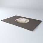 Big Baseball Illustration brown Rug Gallery Image 3