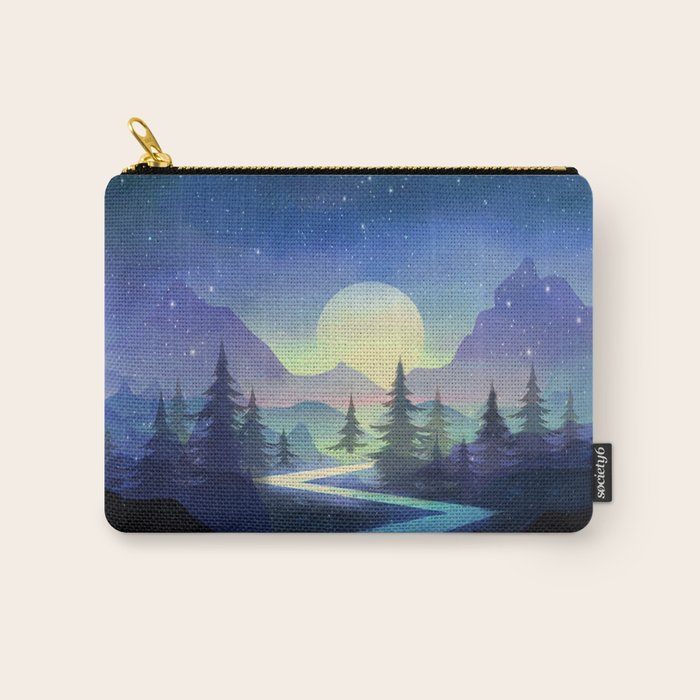 Touching the Stars Carry All Pouch Gallery Image 1