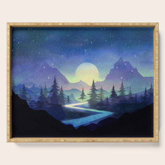 Touching the Stars Serving Tray Gallery Image 1
