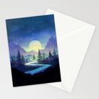 Touching the Stars Stationery Card Gallery Image 2