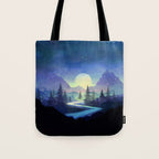 Touching the Stars Tote Bag Gallery Image 1