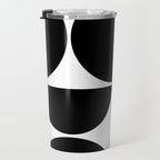 Mid Century Modern Black Square Travel Mug Gallery Image 3
