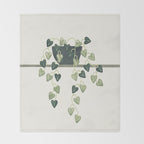 Abstract Vase 6 Throw Blanket Gallery Image 2