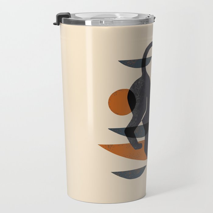 Cat At Play Travel Mug Gallery Image 3
