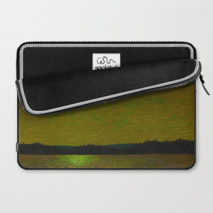 Tom Thomson Moonlight Canadian Landscape Artist Laptop Sleeve Gallery Image 2