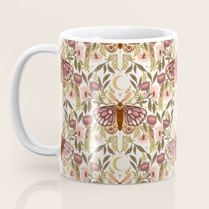 Countryside Garden Moth Coffee Mug Gallery Image 3