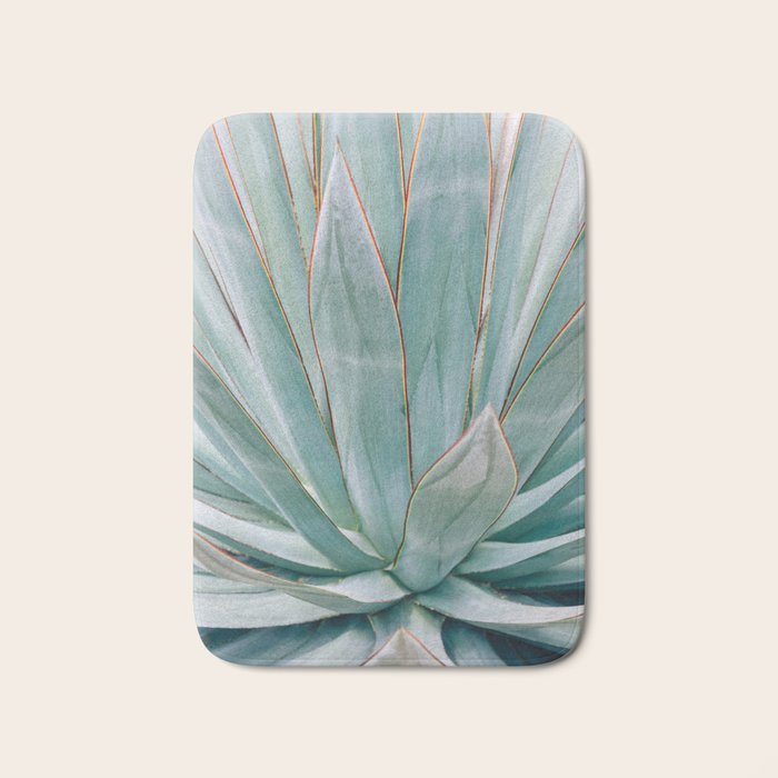 Minimalist Agave Bath Mat Gallery Image 1