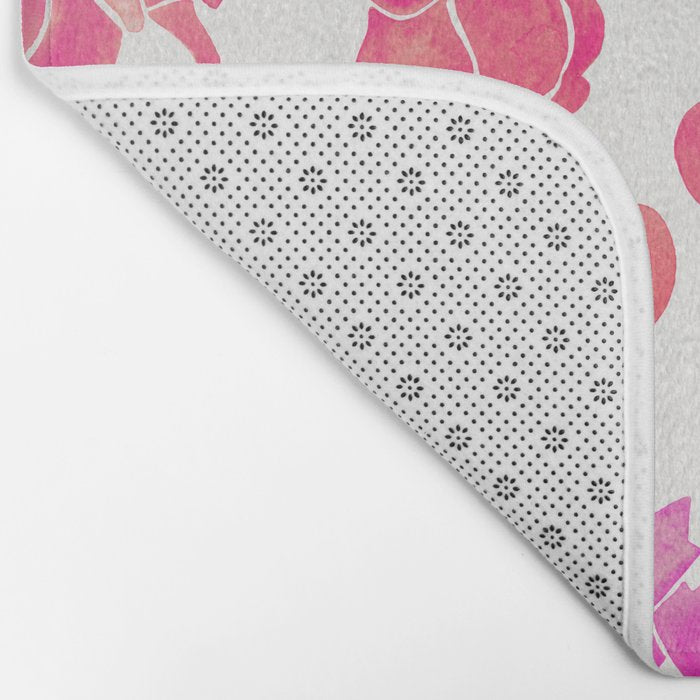 Cat Positions - Pink OmbrÃ© Palette Bath Mat Gallery Image 2