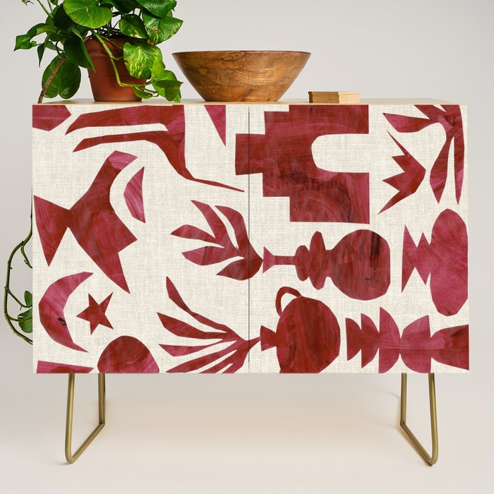 Crimson Village Credenza Gallery Image 1