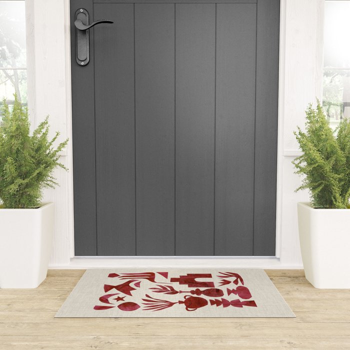 Crimson Village Welcome Mat Gallery Image 3