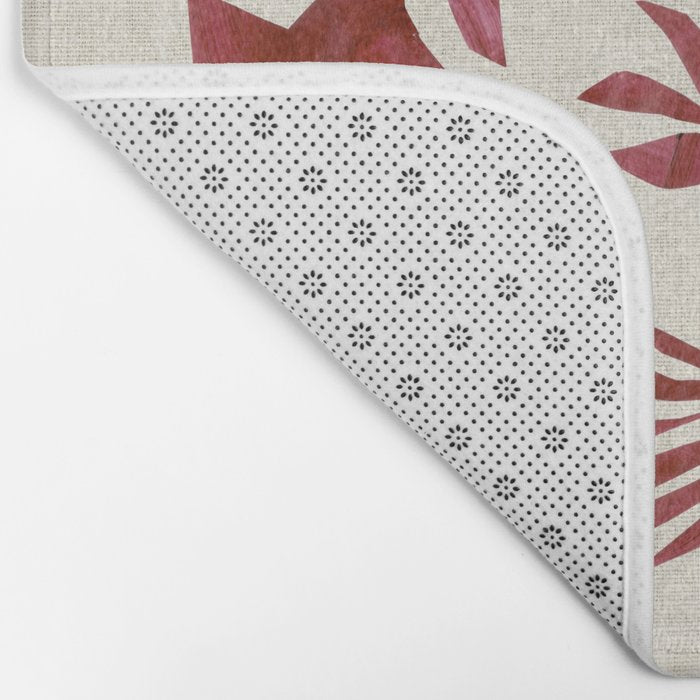 Crimson Village Bath Mat Gallery Image 2