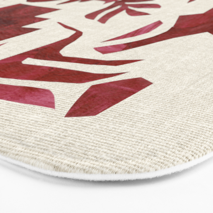 Crimson Village Bath Mat Gallery Image 3