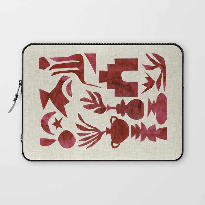 Crimson Village Laptop Sleeve Gallery Image 1