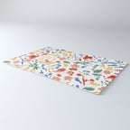 Wild colorful flowery meadow Rug Gallery Image 3