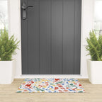 Wild colorful flowery meadow Welcome Mat Gallery Image 3