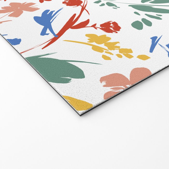 Wild colorful flowery meadow Welcome Mat Gallery Image 2