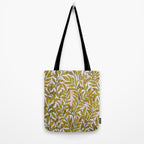 Autumn Botnica Foliage in Green Tote Bag Gallery Image 2
