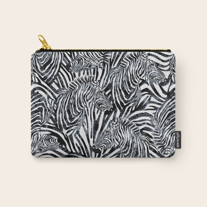 Zebra Carry All Pouch Gallery Image 1