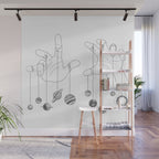 Solar System II Wall Mural Gallery Image 1