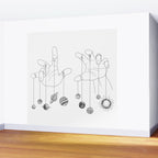 Solar System II Wall Mural Gallery Image 2
