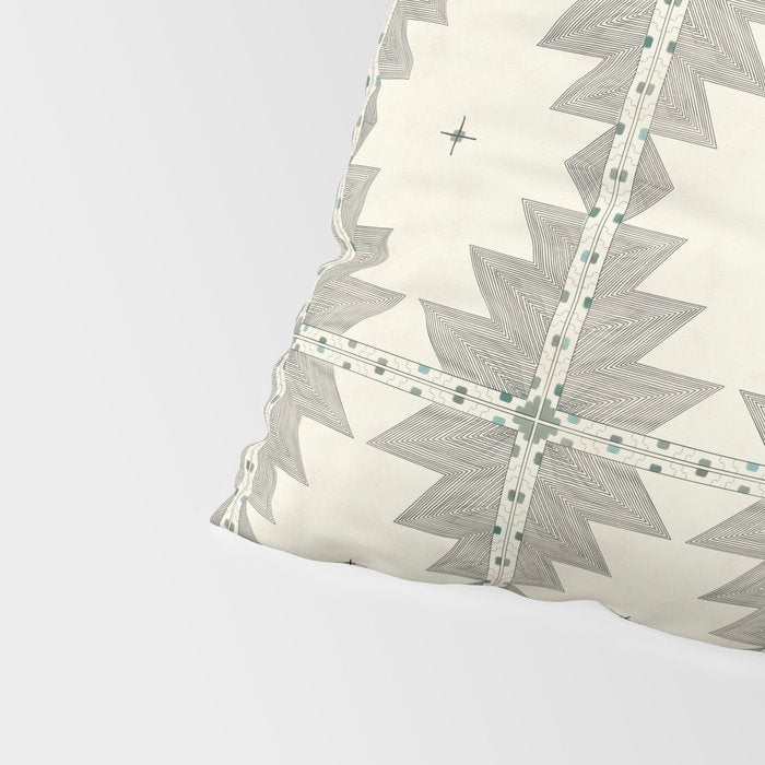 Southwestern Trippy Tile Pillow Sham Gallery Image 4