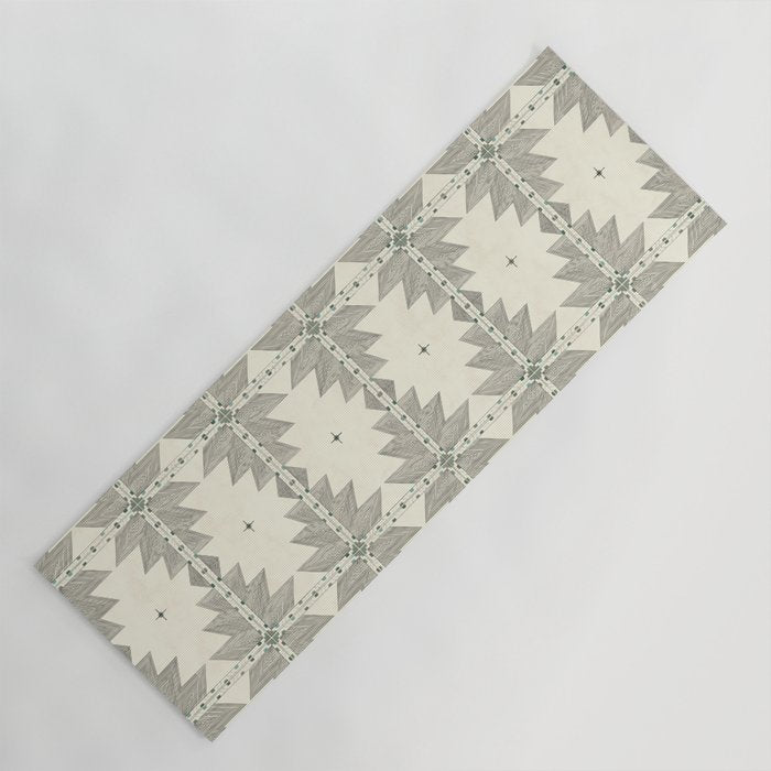 Southwestern Trippy Tile Yoga Mat Gallery Image 1