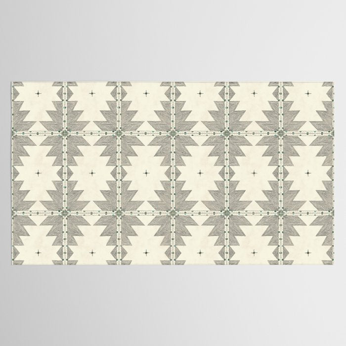 Southwestern Trippy Tile Tablecloth Gallery Image 2