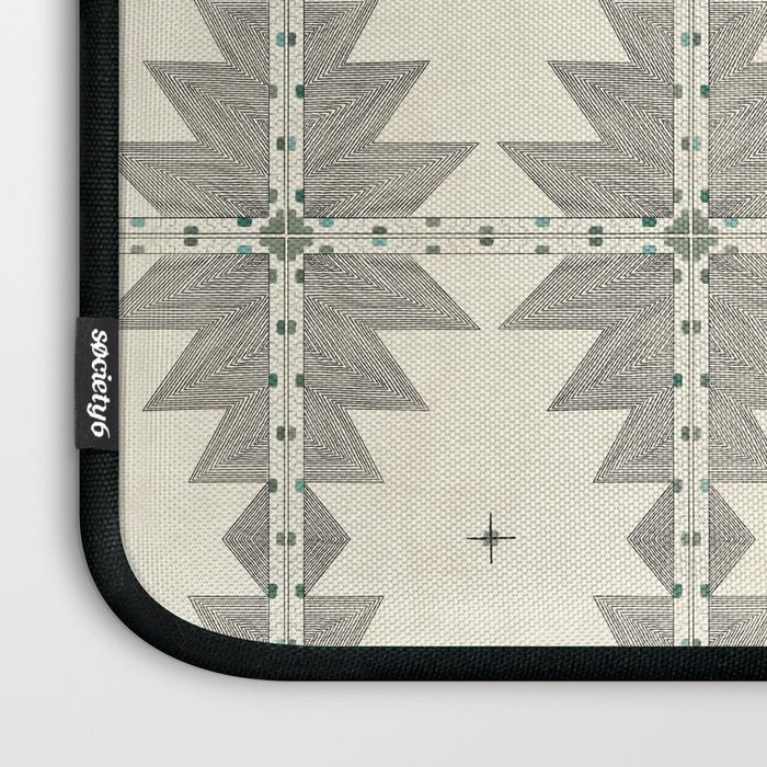 Southwestern Trippy Tile Laptop Sleeve Gallery Image 3