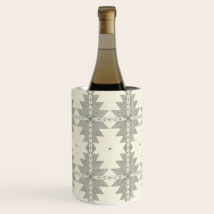 Southwestern Trippy Tile Wine Chiller Gallery Image 3