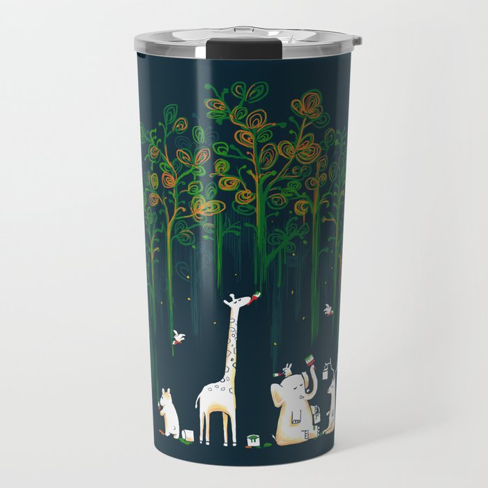 Re-paint the Forest Travel Mug Gallery Image 1